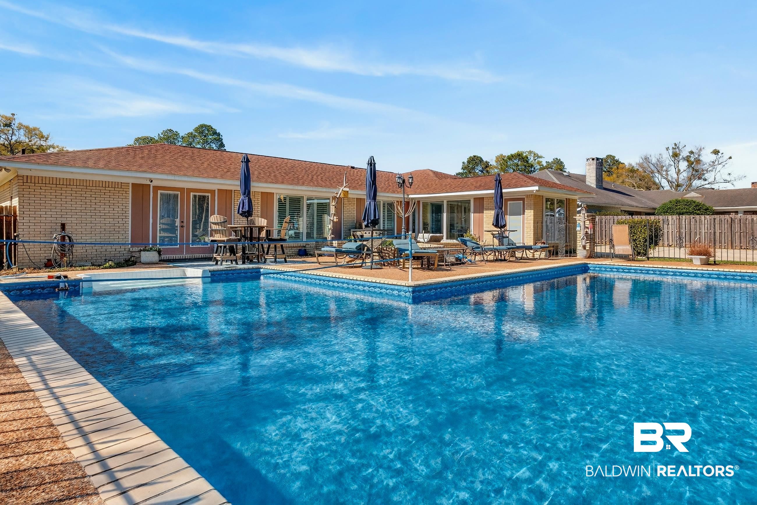 1271 Spring Valley Drive South Mobile, AL 36693 - Photo 3 of 56 View of swimming pool with patio surround