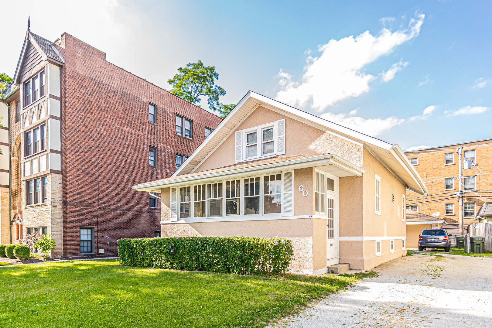 60 Pine Avenue Riverside, IL 60546 - Photo 23 of 27 a front view of a house with a yard