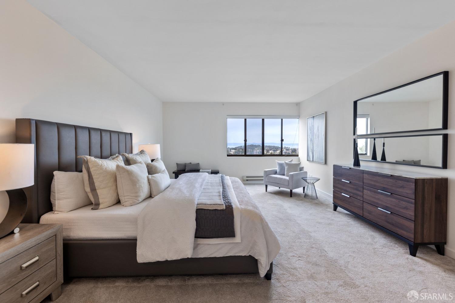 50 Mounds Road, Unit 404 San Mateo, CA 94402 - Photo 17 of 23 a bed room with bed and window