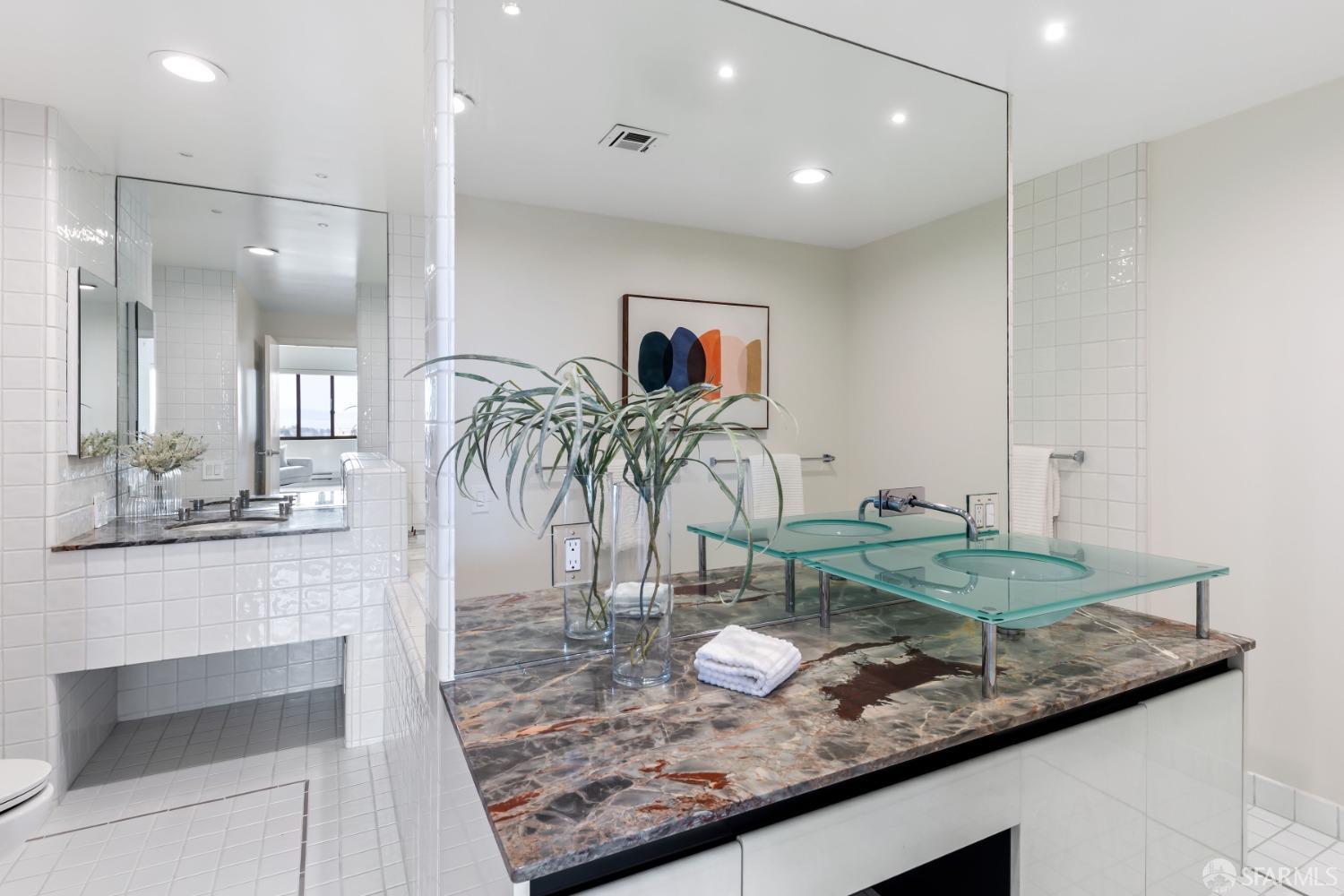 50 Mounds Road, Unit 404 San Mateo, CA 94402 - Photo 18 of 23 a room with counter top and kitchen view