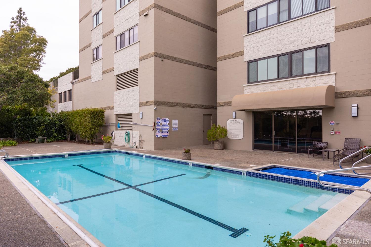 50 Mounds Road, Unit 404 San Mateo, CA 94402 - Photo 20 of 23 a view of a building with many windows