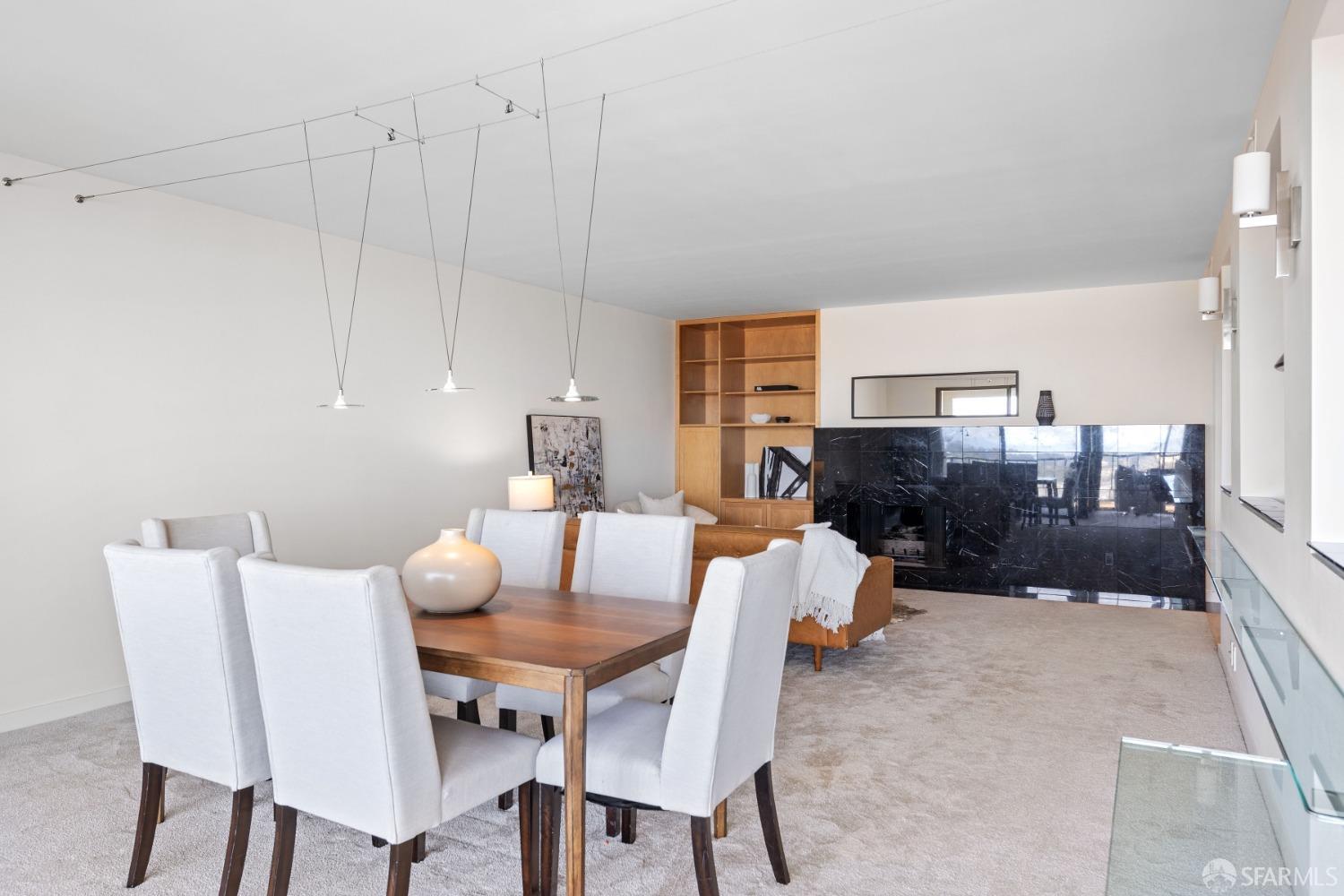 50 Mounds Road, Unit 404 San Mateo, CA 94402 - Photo 8 of 23 a view of a dining room with furniture