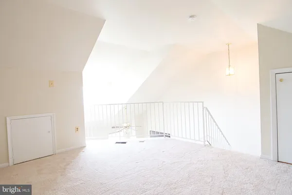 a view of empty room