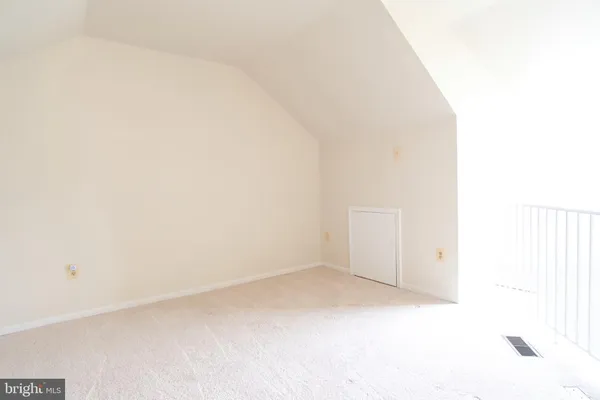 a view of empty room