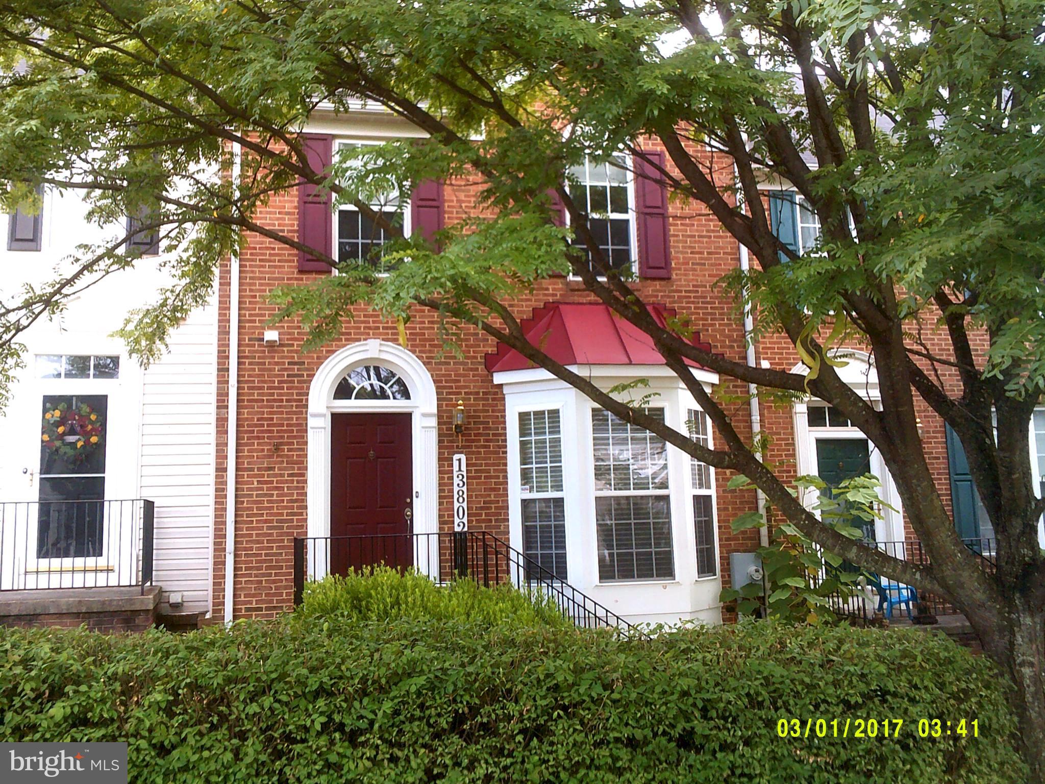 13802 Lullaby Road Germantown, MD 20874 - Photo 1 of 13 Beautiful upscale brink townhouse