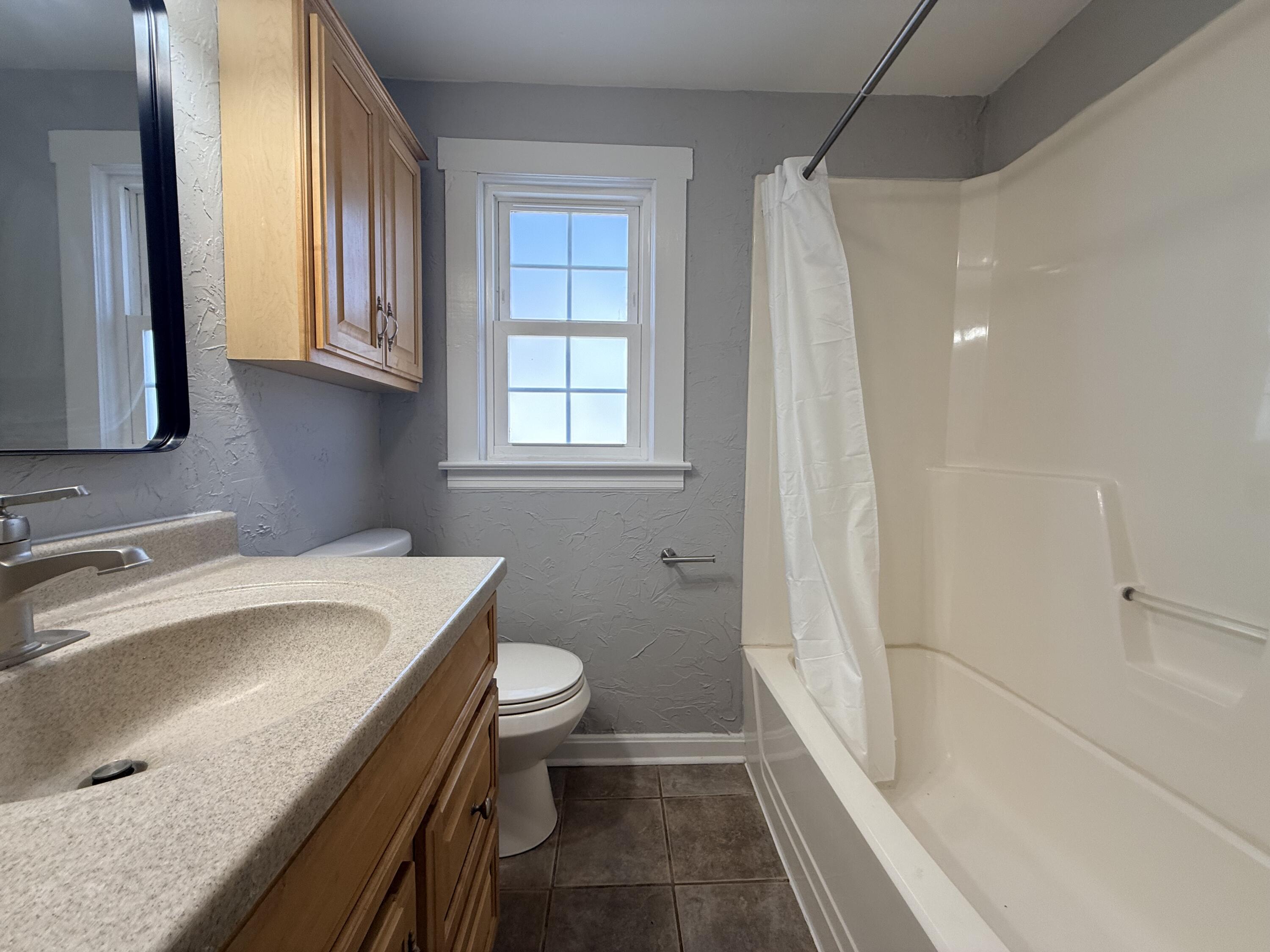 402 Goodwin Avenue Salem, VA 24153 - Photo 8 of 10 a bathroom with a sink a toilet and shower