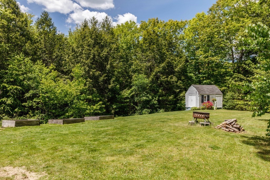 101 Holt Road Ashburnham, MA 01430 - Photo 17 of 22 a small garden covered with tall trees