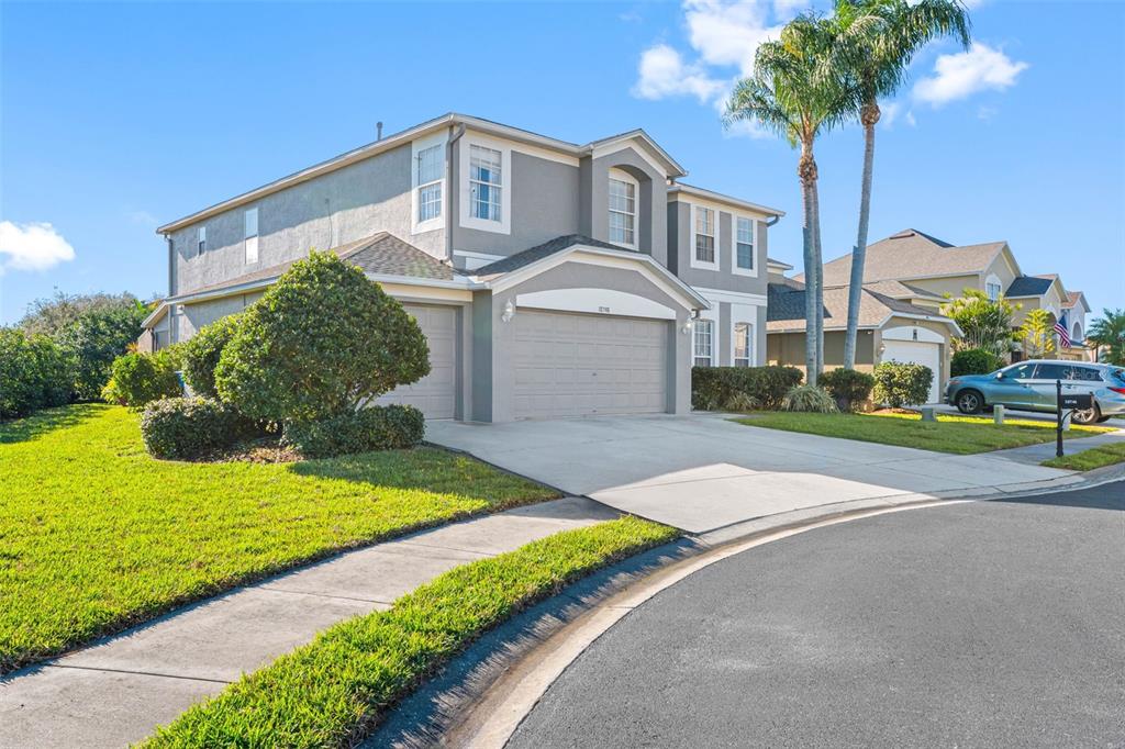 10746 Firebrick Court Trinity, FL 34655 - Photo 2 of 35 a front view of a house with garden