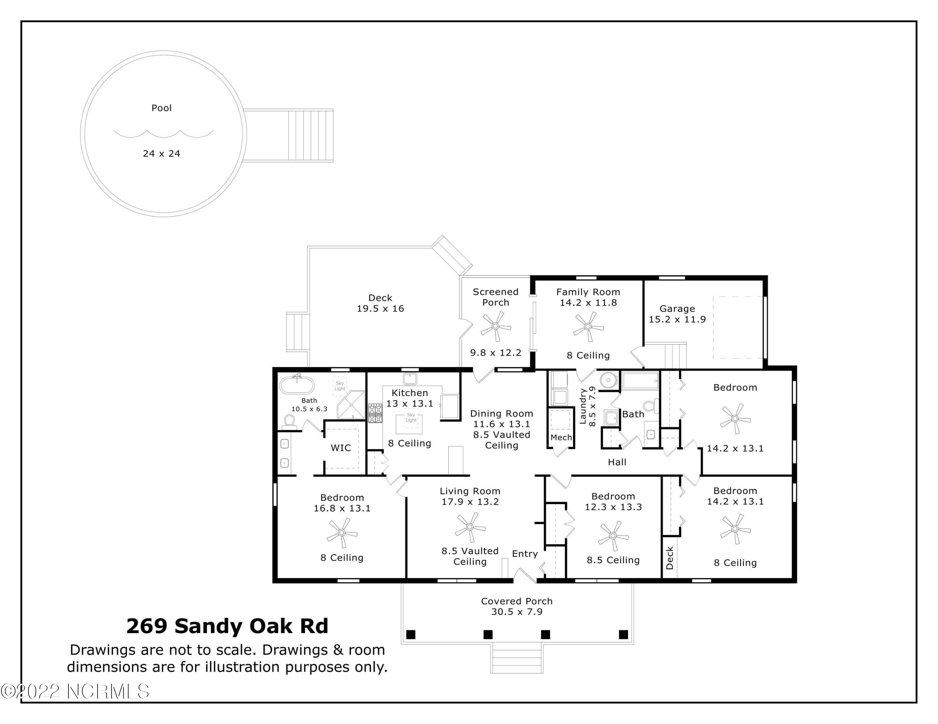 269 Sandy Oak Road Carthage, NC 28327 - Photo 28 of 28 Floor Plan