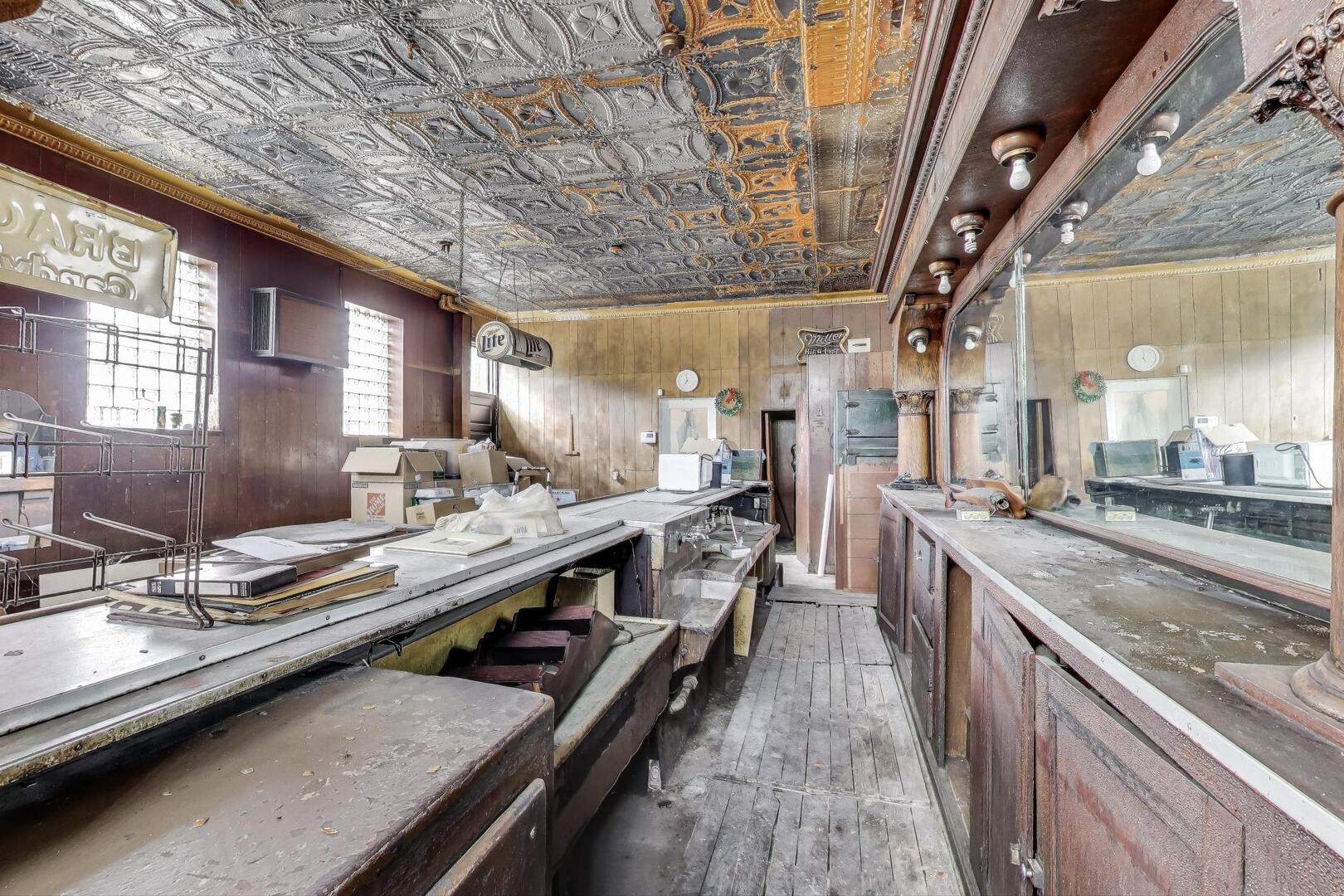 3558 South Honore Street Chicago, IL 60609 - Photo 7 of 37 a kitchen with stainless steel appliances granite countertop lots of counter top space