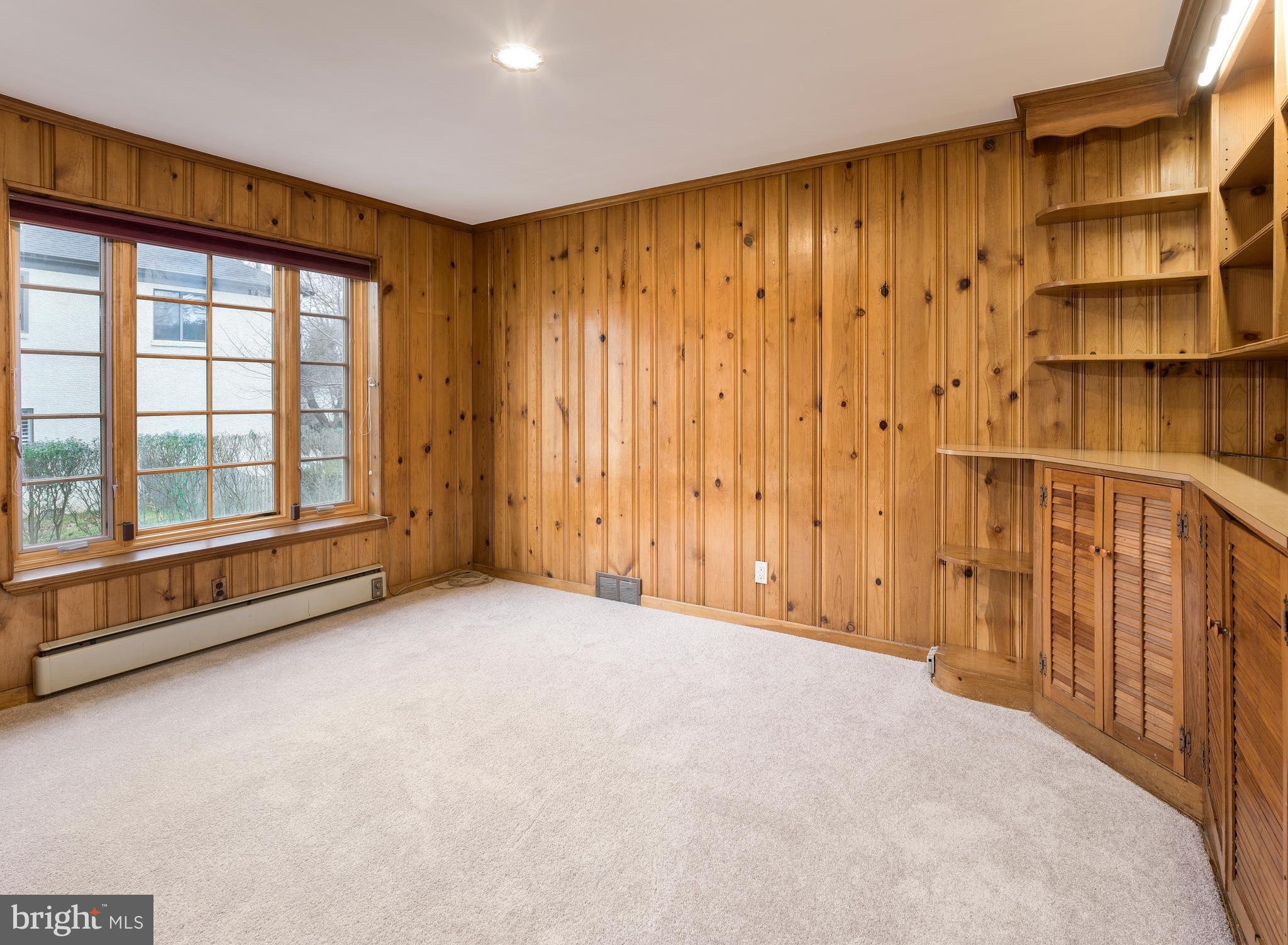 627 Greythorne Road Wynnewood, PA 19096 - Photo 7 of 16 Den/Office with Built-ins
