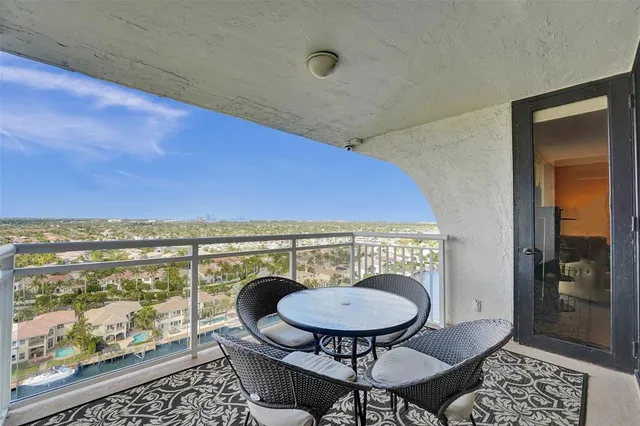 a view of a swimming pool and lake view
