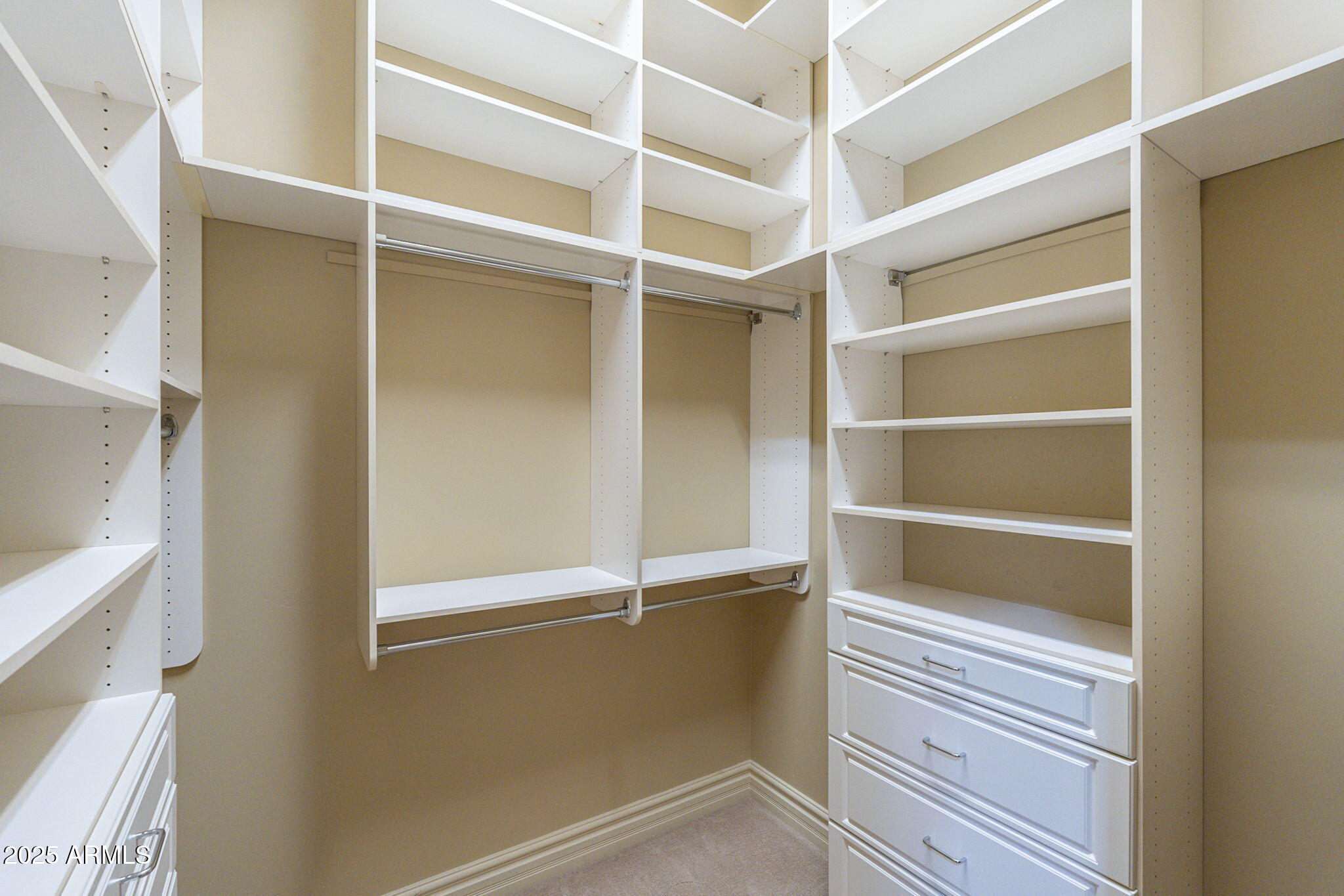 15135 East Monument Road Scottsdale, AZ 85262 - Photo 24 of 65 a view of an empty walk in closet