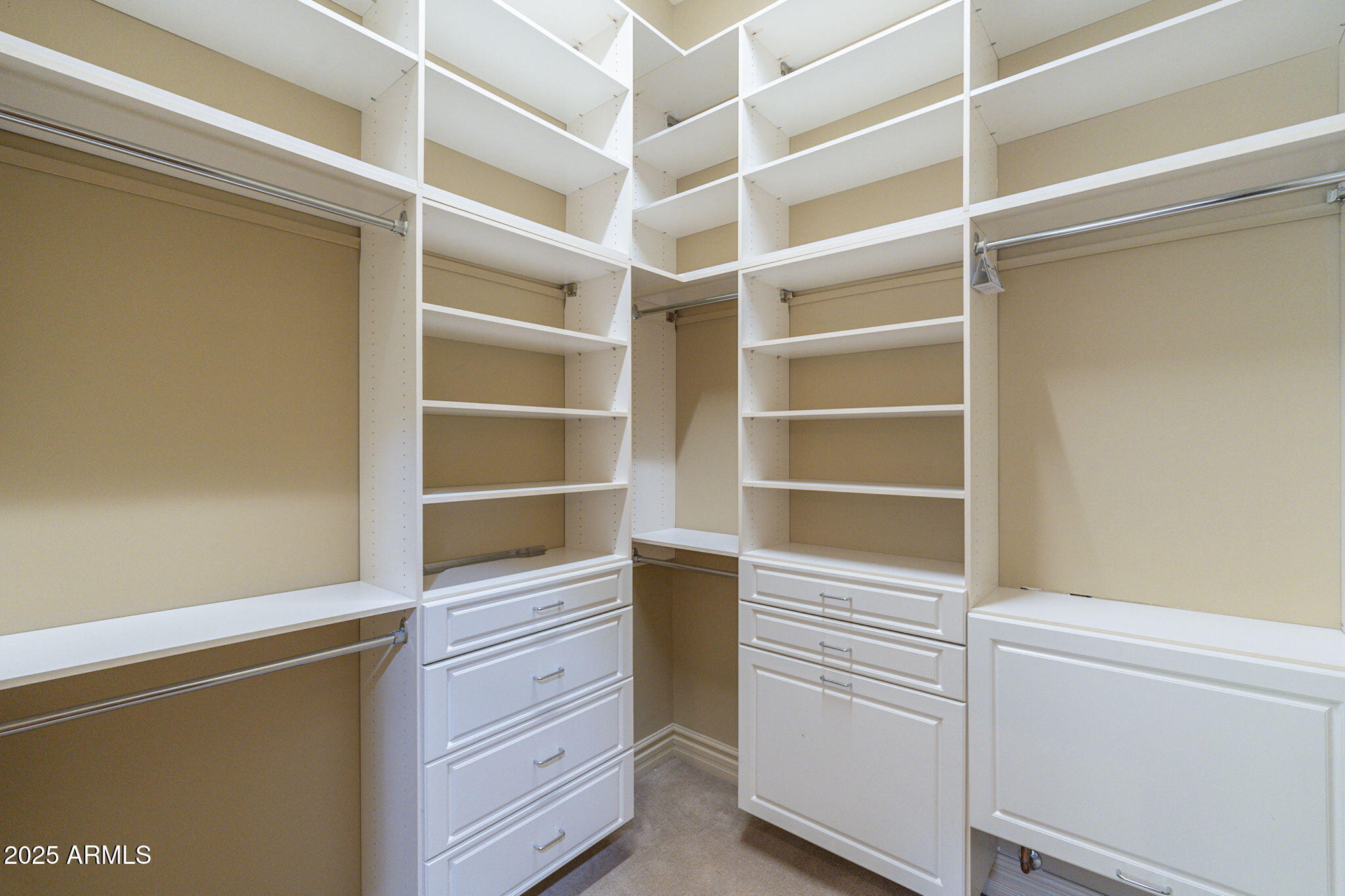 15135 East Monument Road Scottsdale, AZ 85262 - Photo 25 of 65 a view of an empty walk in closet