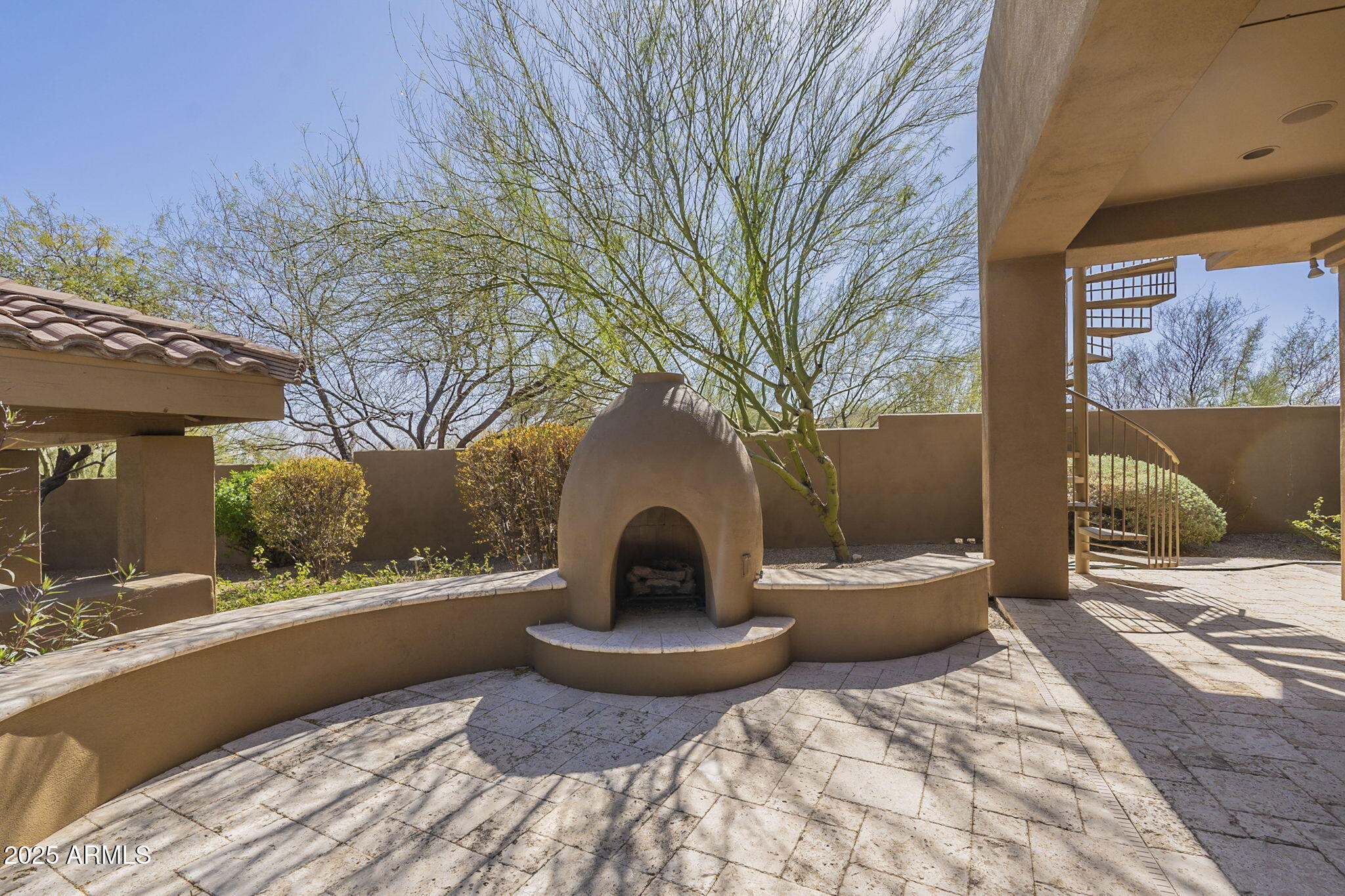15135 East Monument Road Scottsdale, AZ 85262 - Photo 59 of 65 Outdor fireplace