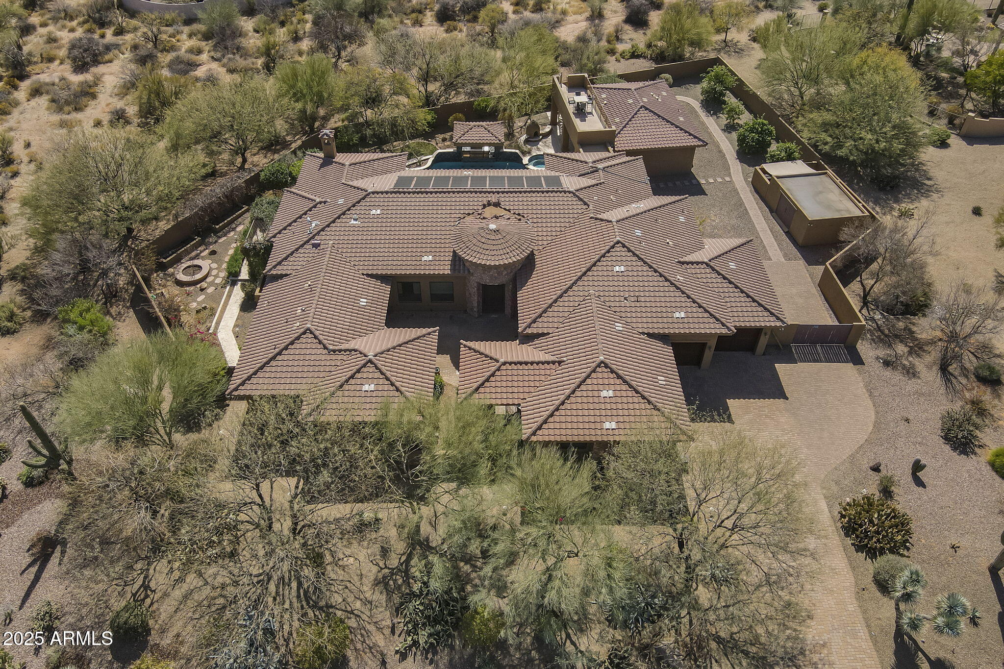 15135 East Monument Road Scottsdale, AZ 85262 - Photo 63 of 65 an aerial view of multiple house