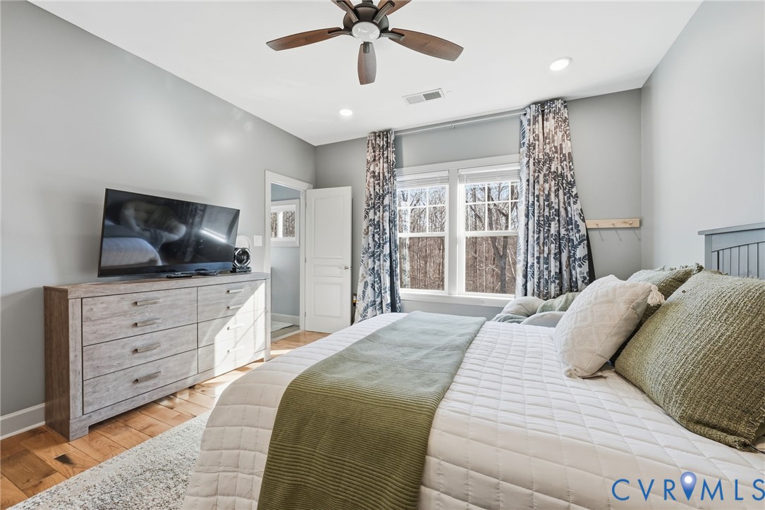 10887 Monocacy Way Manassas, VA 20112 - Photo 28 of 48 2nd Level - Bedroom #2 featuring light wood floori