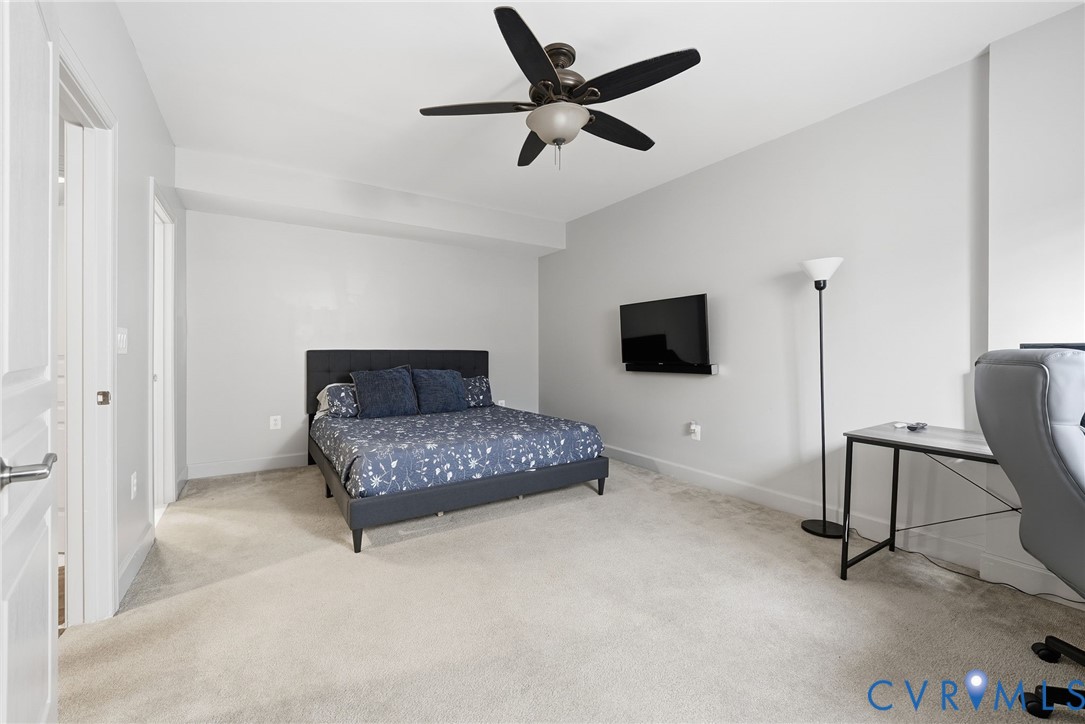 10887 Monocacy Way Manassas, VA 20112 - Photo 44 of 48 Basement - Bedroom #6 with light carpet, ceiling f