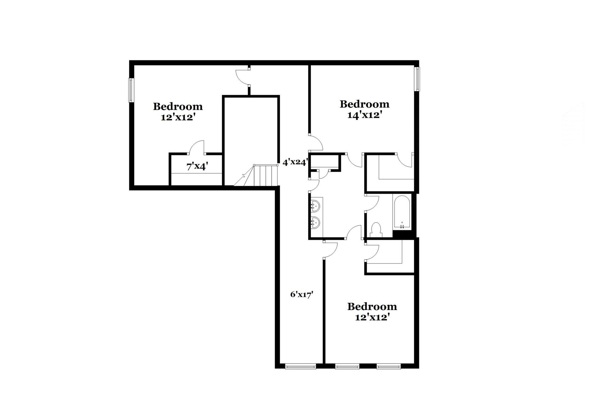 2057 Swanport Lane Monroe, NC 28110 - Photo 17 of 17 a picture of a wall with a white wall and a painting