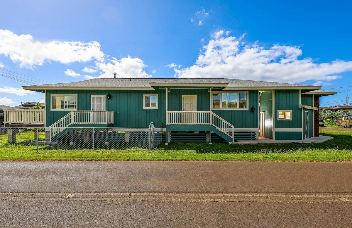 4598 Pueo Road, Unit B Kekaha, HI 96752 - Photo 21 of 27 a view of house with outdoor space and swimming pool