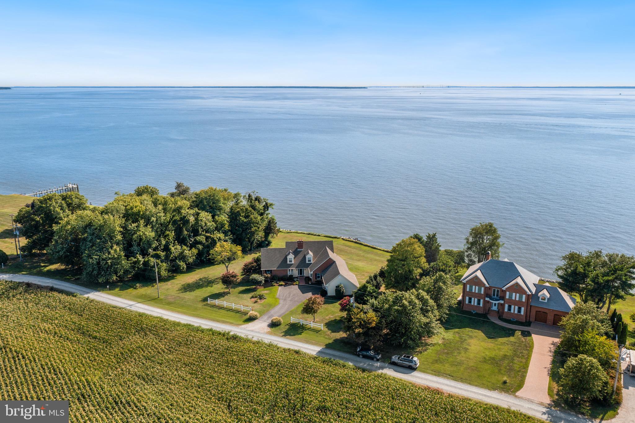 4742 Huntingfield Road Rock Hall, MD 21661 - Photo 34 of 42 Wide open views of the Chesapeake Bay Bridge