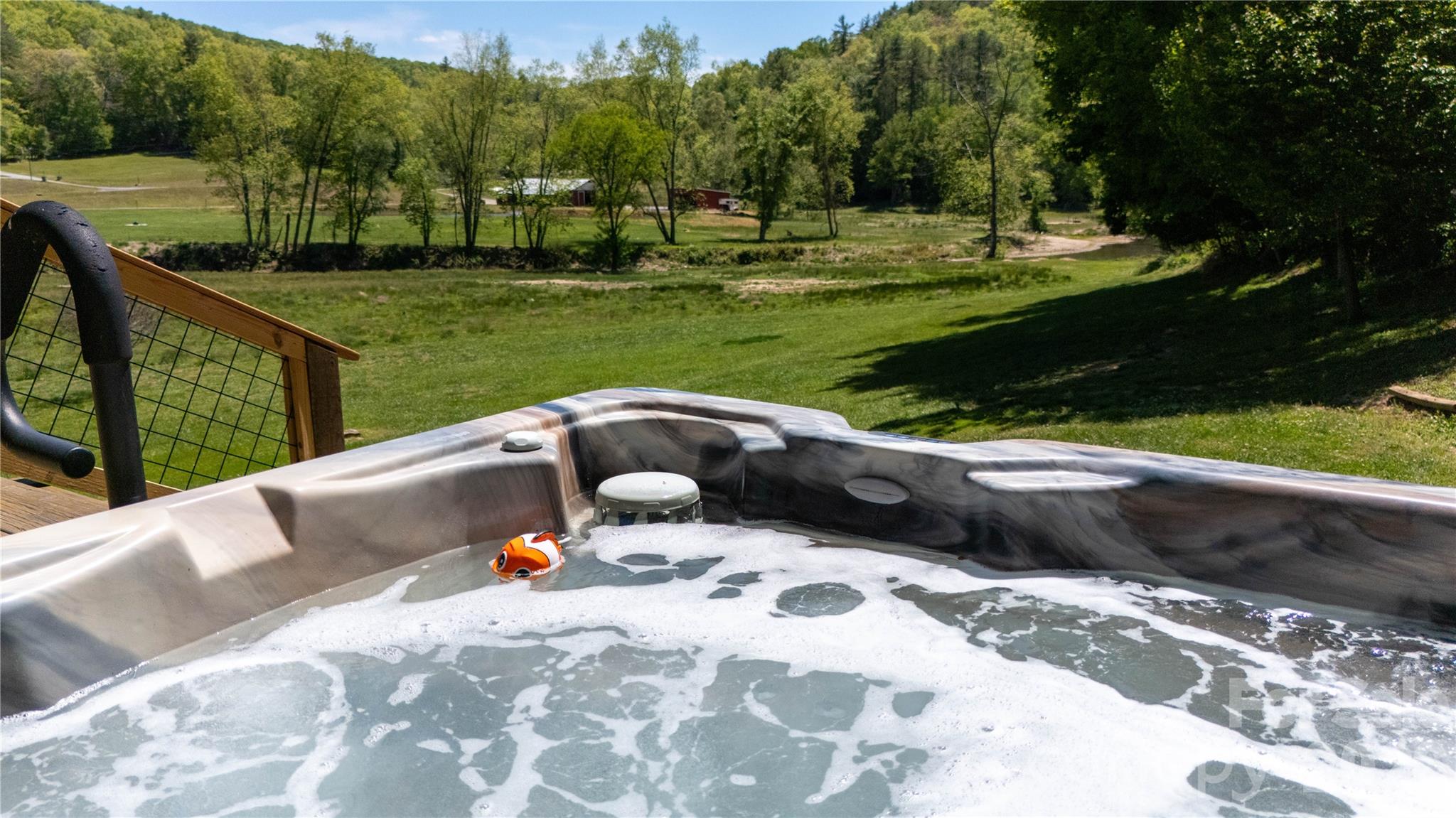 93 Franklin Crest Road Spruce Pine, NC 28777 - Photo 20 of 47 a view of swimming pool with a yard