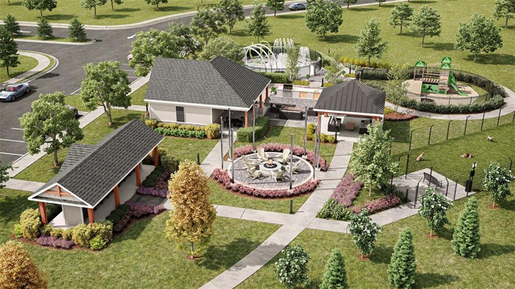 2082 Moss Hill Road Stone Mountain, GA 30083 - Photo 7 of 38 an aerial view of a house