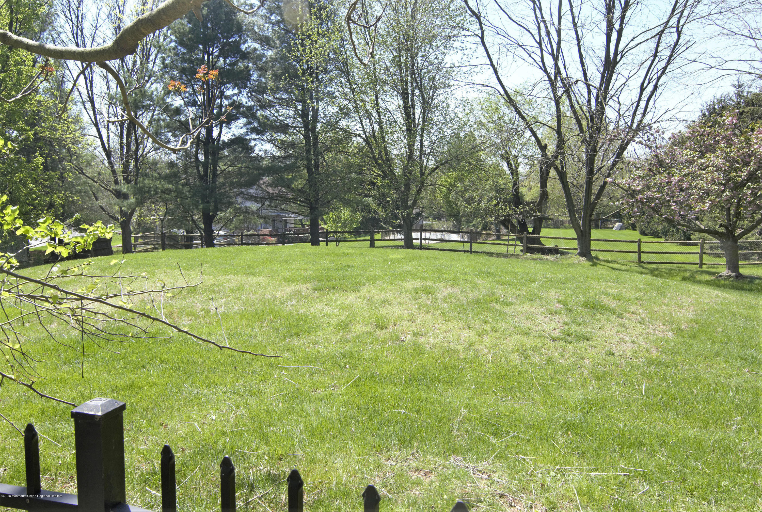 7 Red Hawk Road South Colts Neck, NJ 07722 - Photo 34 of 38 Spacious Back Yard