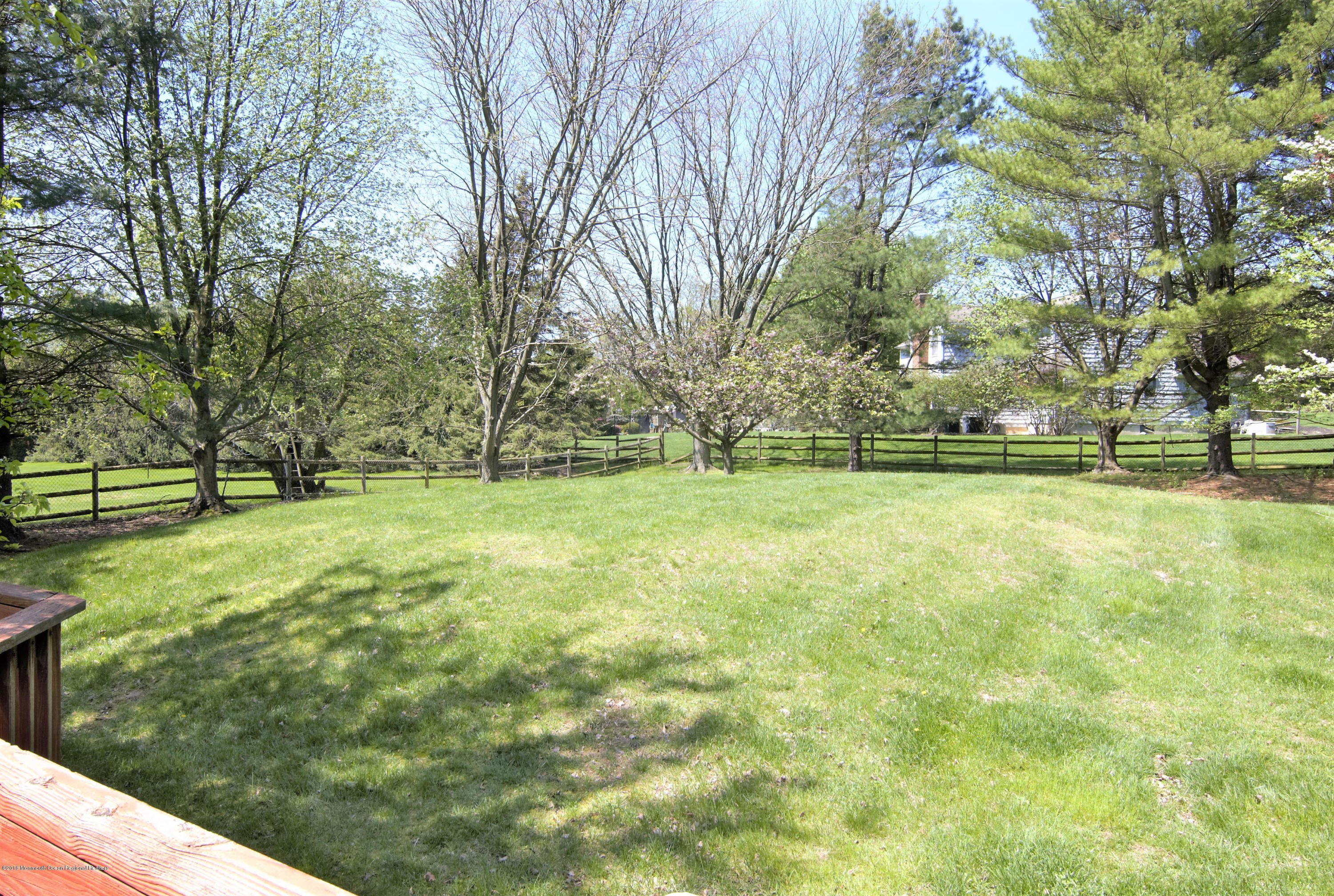 7 Red Hawk Road South Colts Neck, NJ 07722 - Photo 35 of 38 Large Back Yard