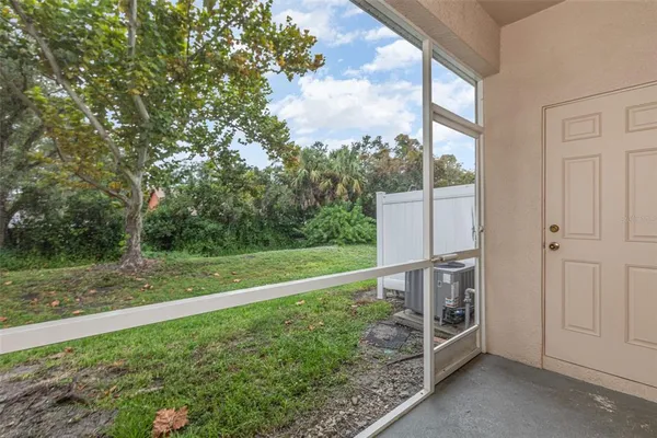 a view of a backyard with garden