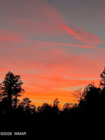 a view of sunset