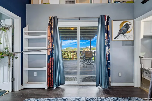 a view of walk in closet