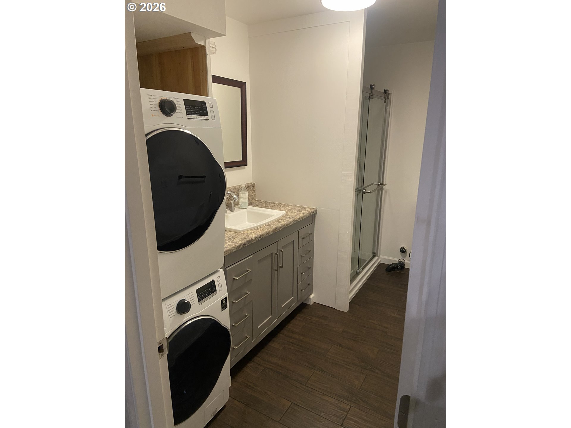 144 Southeast 85th Avenue Portland, OR 97216 - Photo 22 of 43 a utility room with dryer and washer