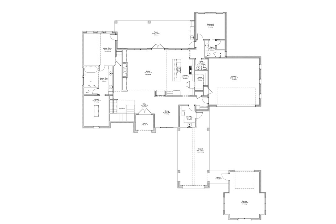 5624 Mill Water Court Bryan, TX 77808 - Photo 8 of 9 a picture of floor plan