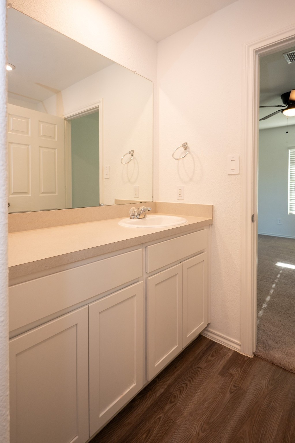 5403 Rosser Ruby Way Brookshire, TX 77423 - Photo 18 of 39 a bathroom with a sink and a mirror