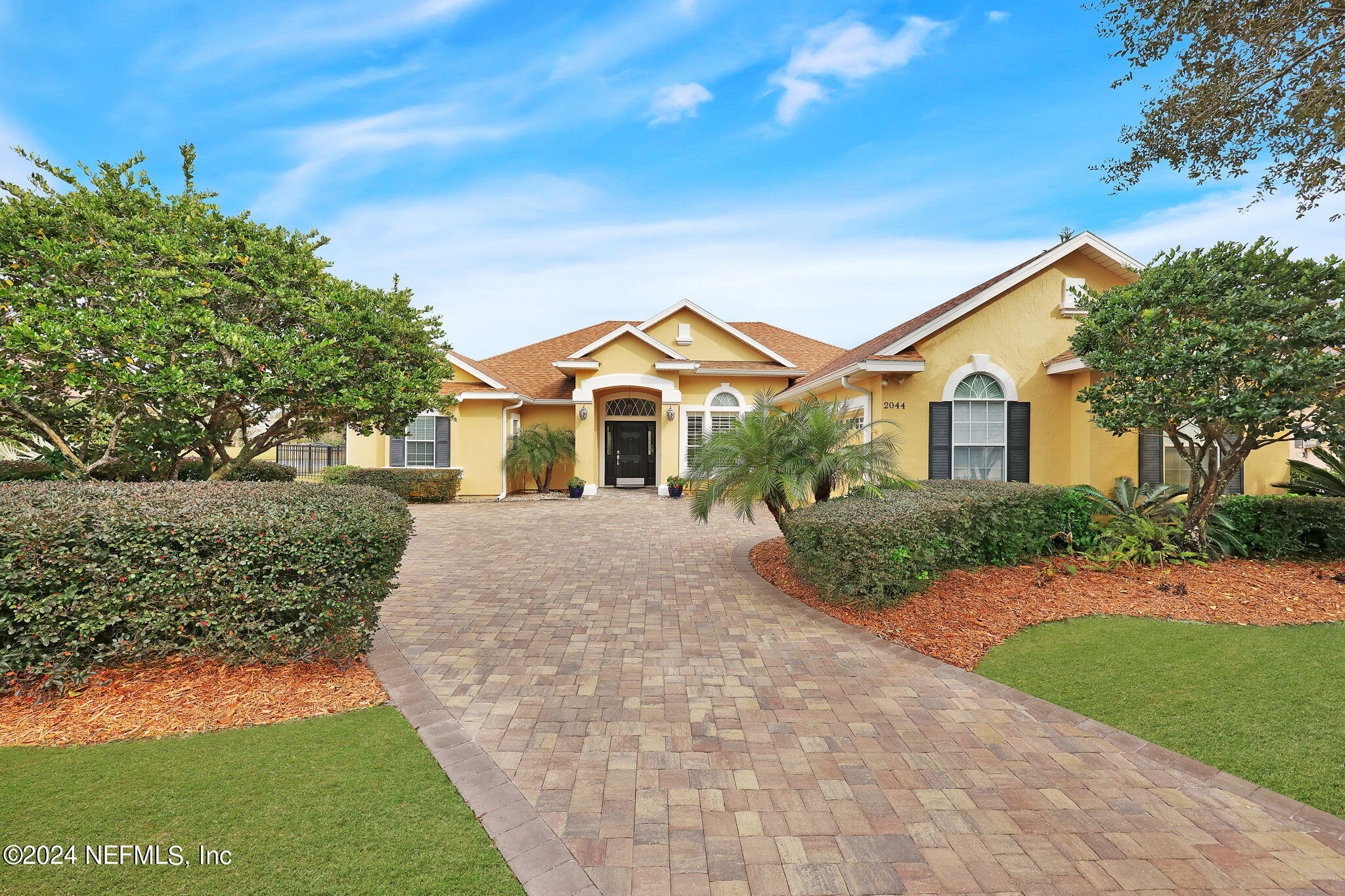 2044 River's Own Road St. Augustine, FL 32092 - Photo 33 of 48 a front view of a house with a yard