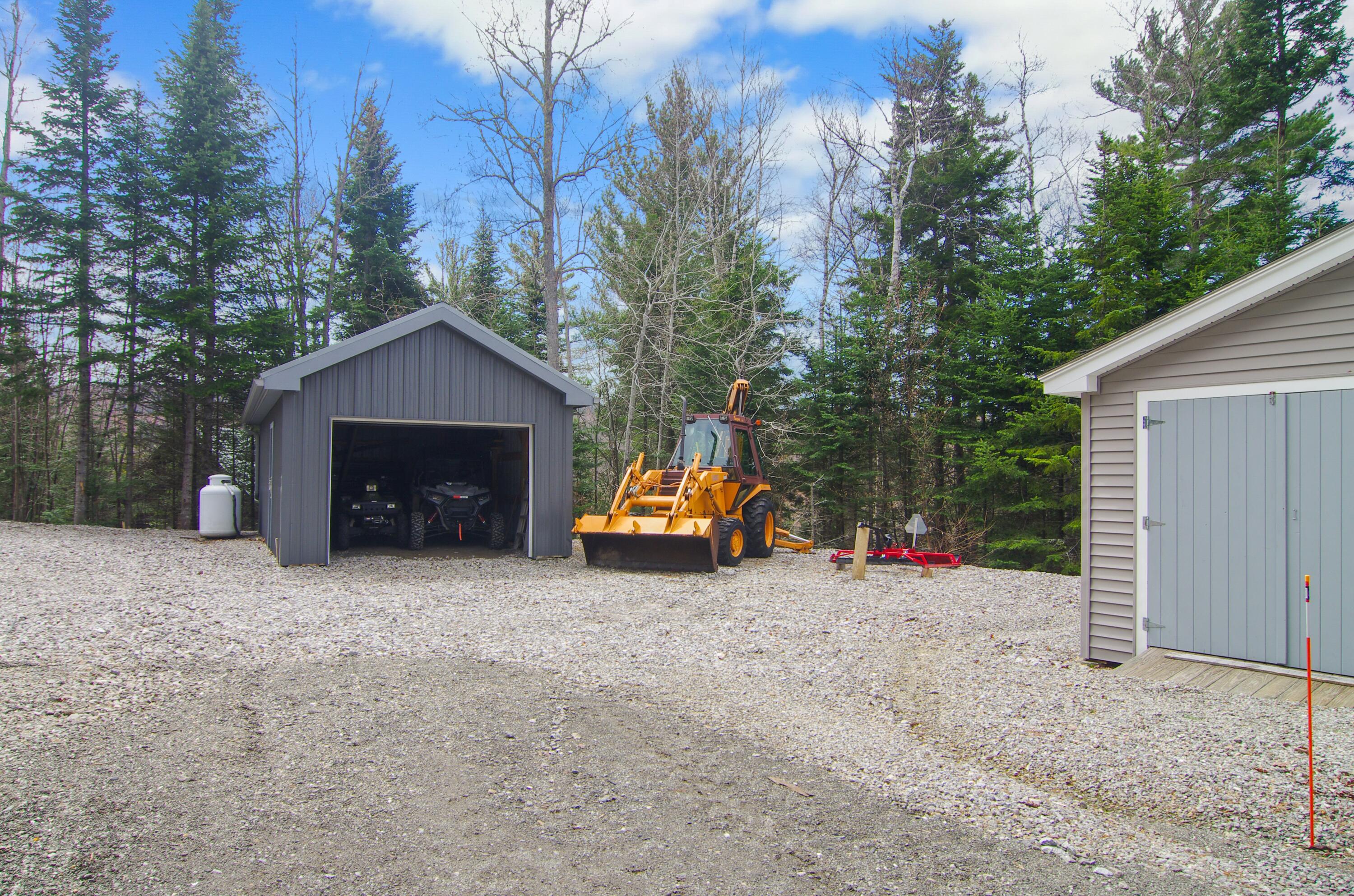 276 Thistle Street Upton, ME 04261 - Photo 72 of 80 Rear Single Garage 1