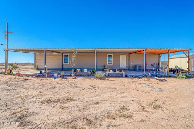 a view of a terrace with chairs