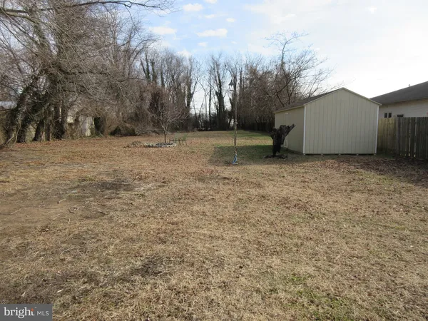 a backyard of a house