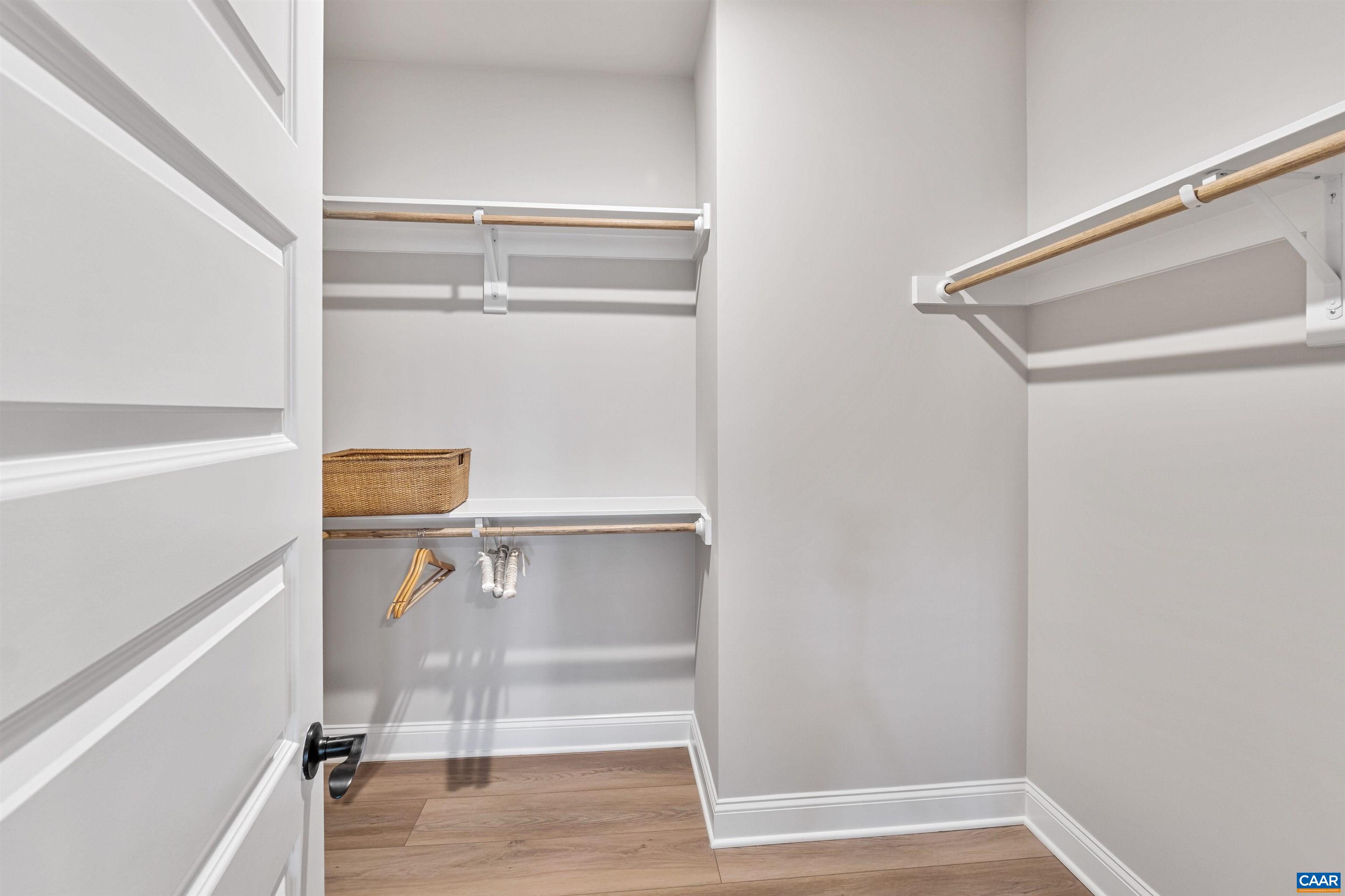 3809 Decerbo Terrace Charlottesville, VA 22901 - Photo 23 of 53 a view of walk in closet with empty racks