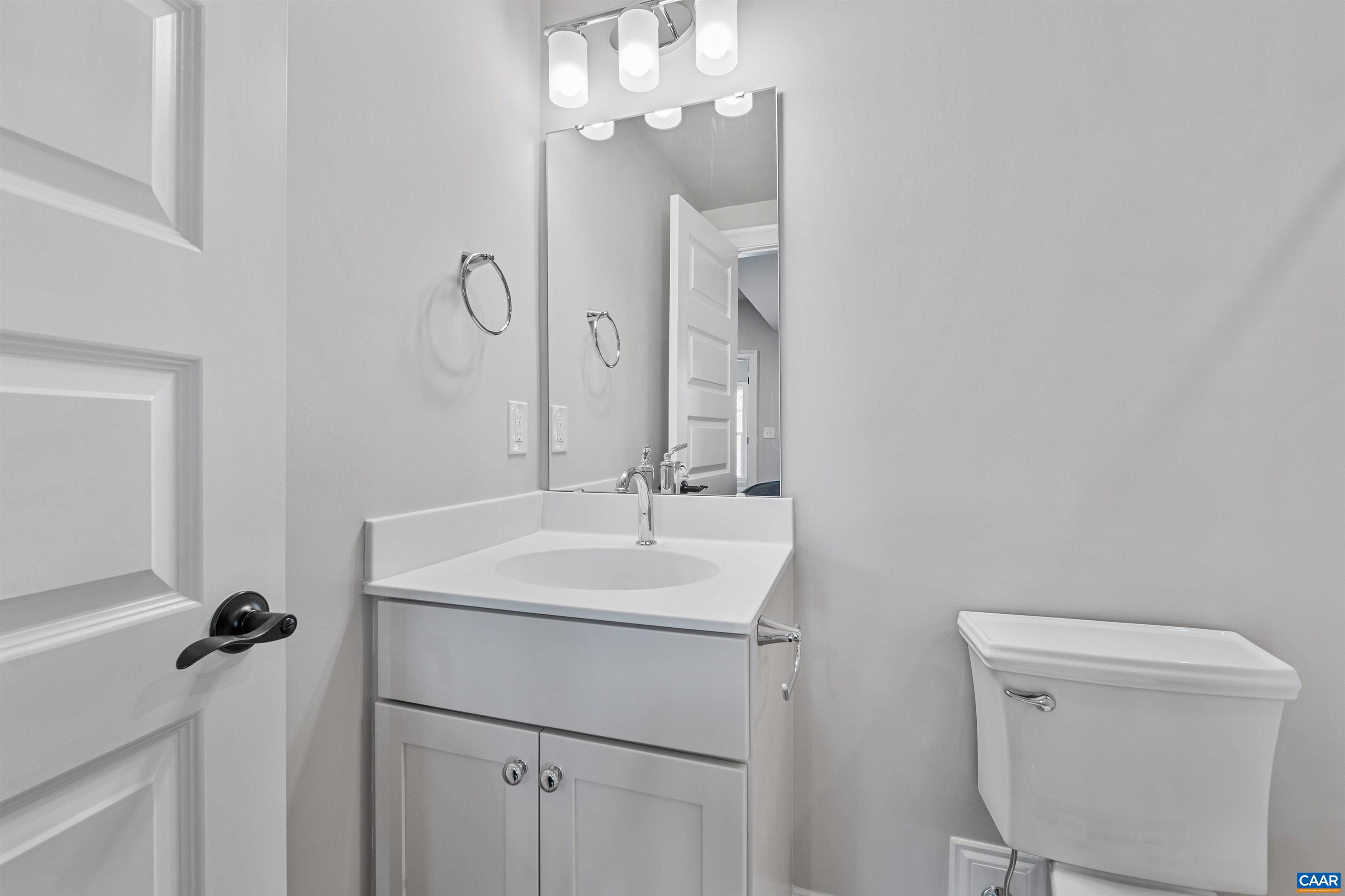 3809 Decerbo Terrace Charlottesville, VA 22901 - Photo 43 of 53 a bathroom with a sink toilet and mirror