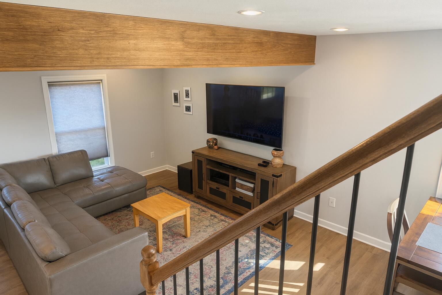 1006 Adolph Road Union City, MI 49094 - Photo 11 of 21 Cozy Living Room with Natural Light