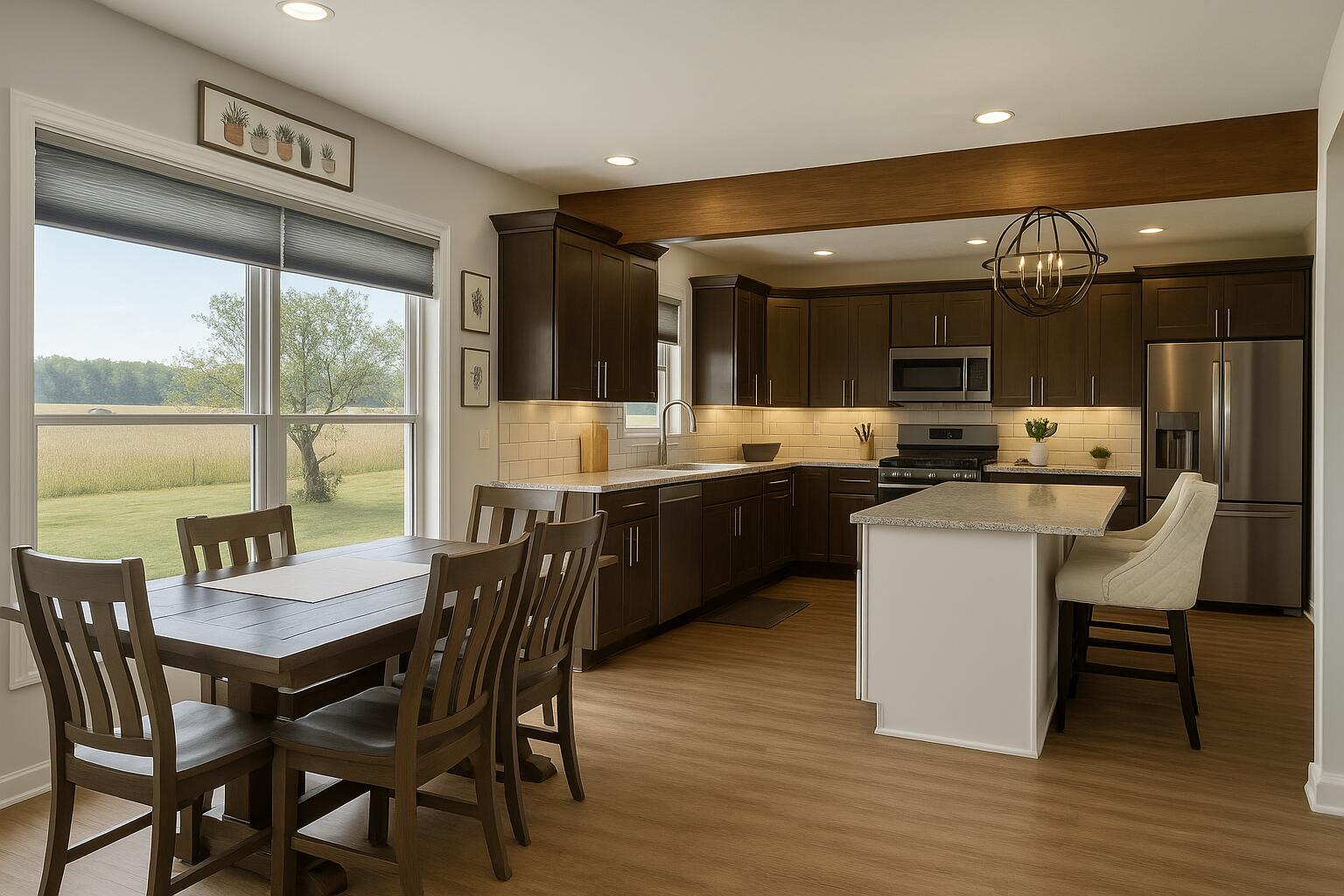 1006 Adolph Road Union City, MI 49094 - Photo 5 of 21 Modern Open Kitchen