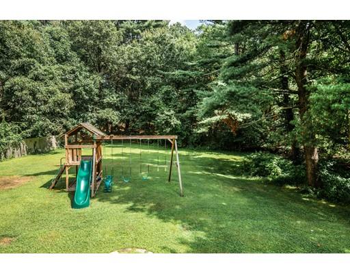 4 Donna Road Andover, MA 01810 - Photo 19 of 19 a backyard of a house with plants and large trees