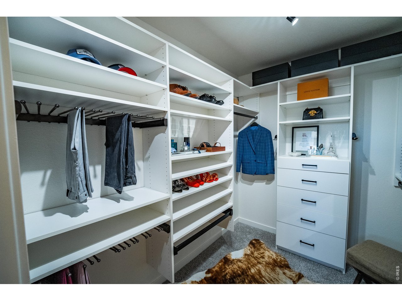 7905 West 11th St Road Greeley, CO 80634 - Photo 25 of 34 Primary closet with built ins