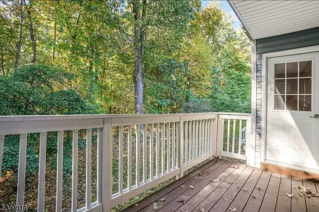 a view of backyard with green space