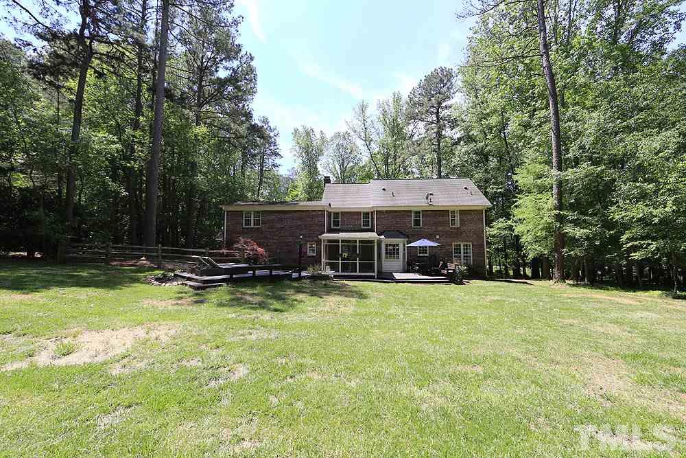 716 Bennington Drive Raleigh, NC 27615 - Photo 17 of 29 a view of a house with swimming pool and sitting area