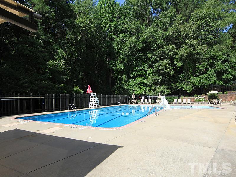 716 Bennington Drive Raleigh, NC 27615 - Photo 27 of 29 a view of outdoor space and basketball court