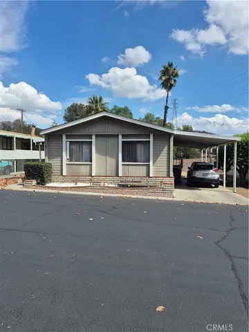 a car parked in front of building