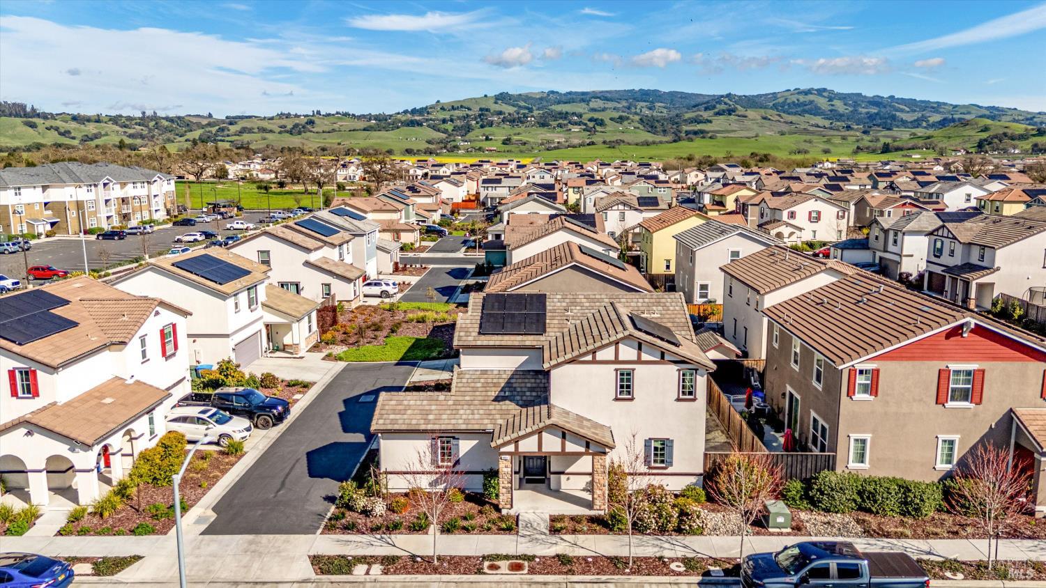 6054 Oxford Place Rohnert Park, CA 94928 - Photo 2 of 44 an aerial view of residential building with outdoor space